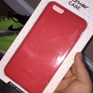 iPhone 6 Plus red case